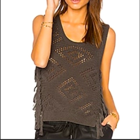 Cotton By Autumn Cashmere Sleeveless Sweater - Picture 1 of 5